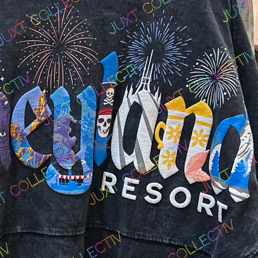 Disney Parks Disneyland Attractions Gray Spirit Jersey - Picture 5 of 8